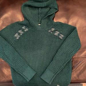 Abercrombie kids green sweater